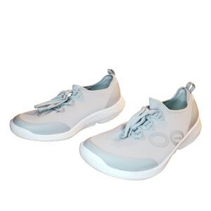 OOFOS Oomg Eezee Men's Size 11 Gray Low Recovery Comfort Shoes Casual Slip On